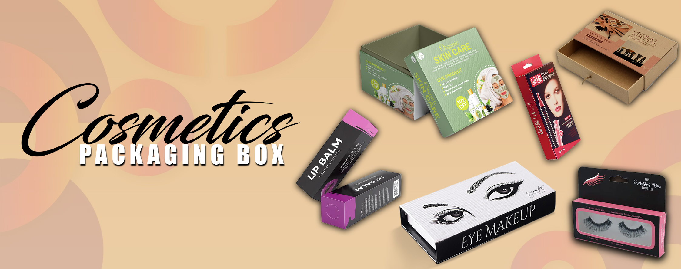 Cosmetics packaging box