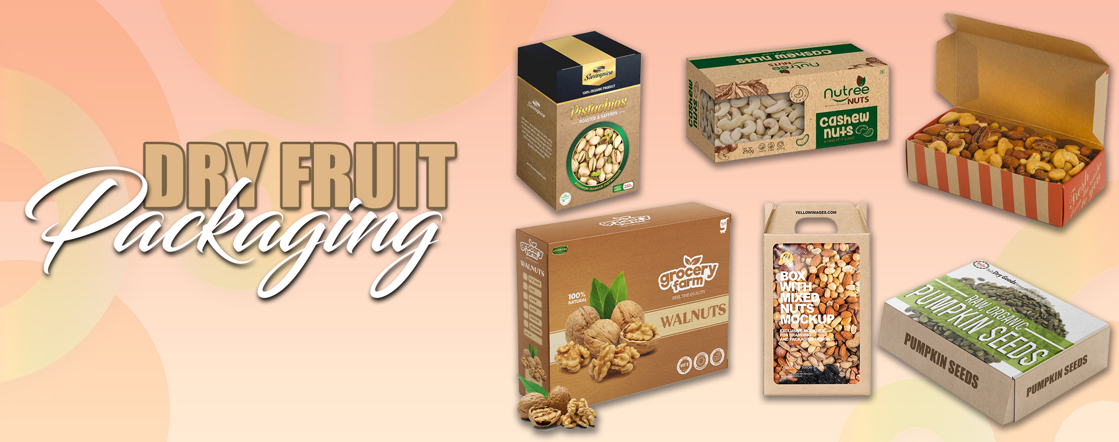 Dry Fruit Packaging banner