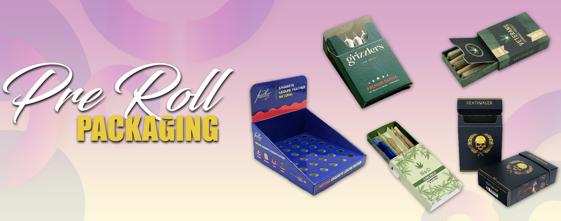 Pre Roll Packaging banner