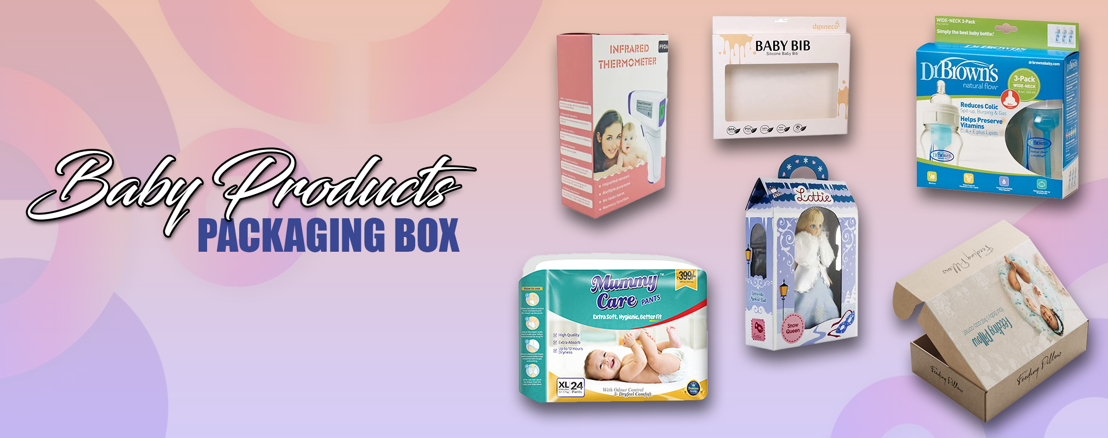 baby product banner