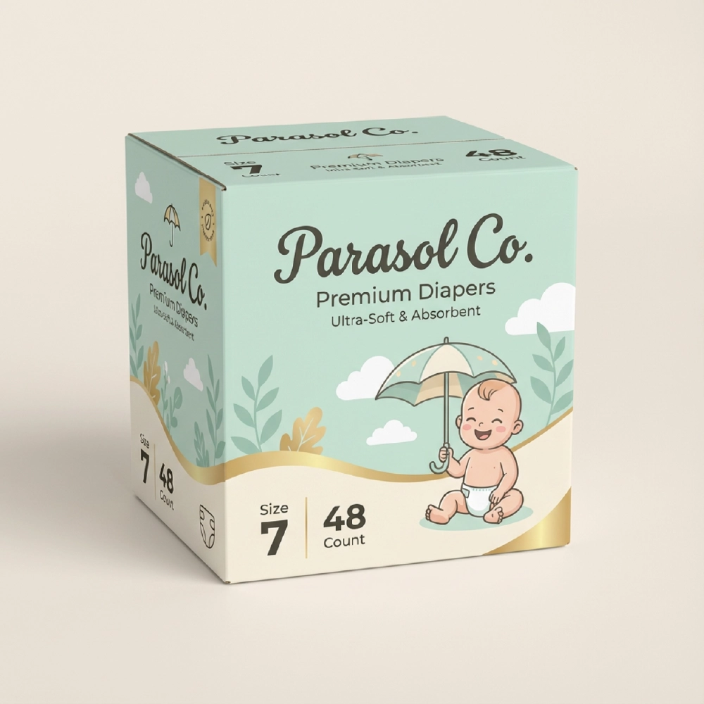 Diaper Packaging Boxes