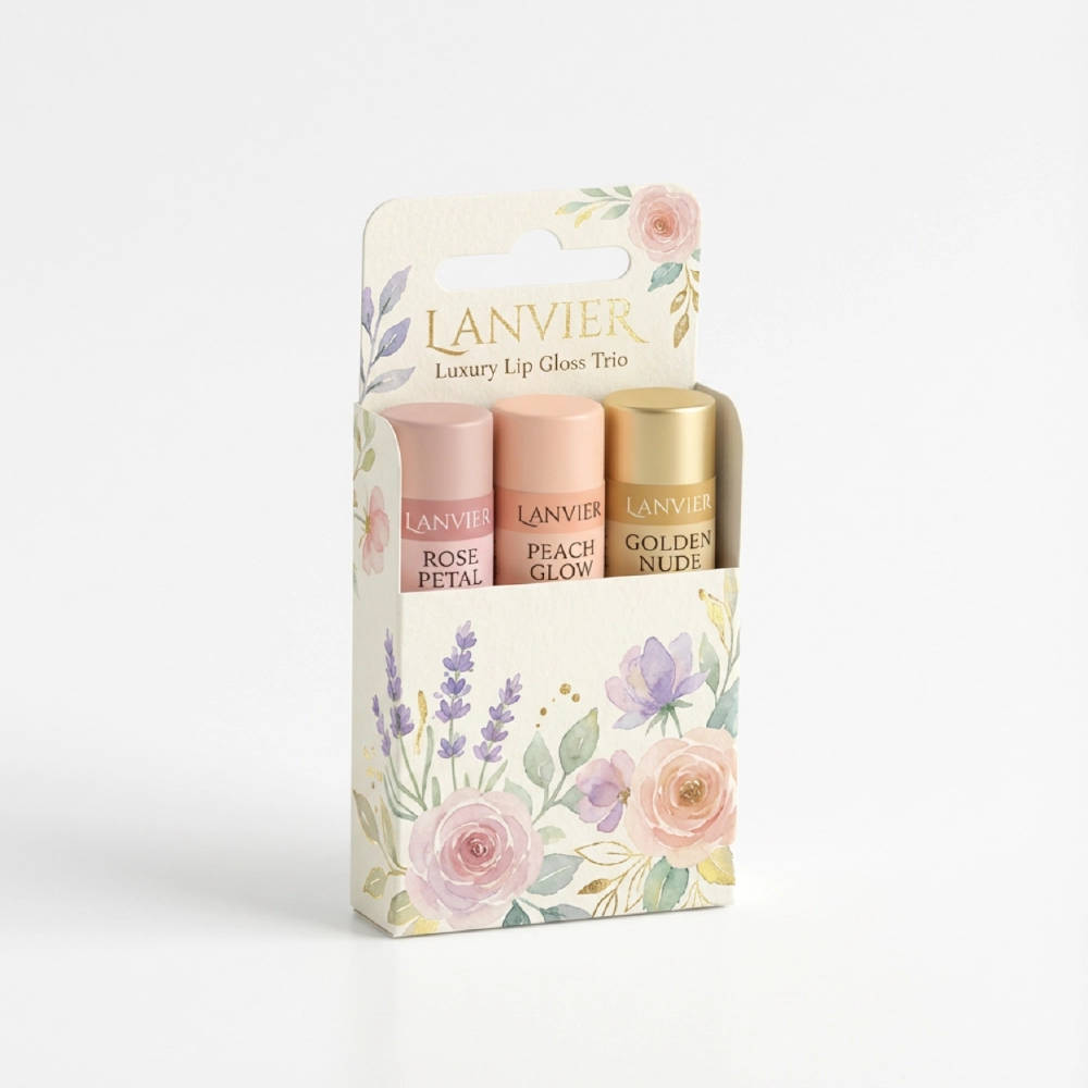 Custom Lip Gloss Boxes