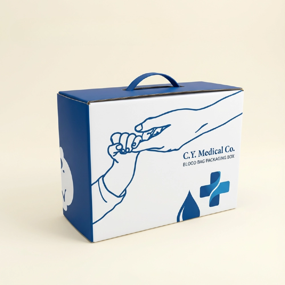 Custom Blood Bag Packaging Boxes