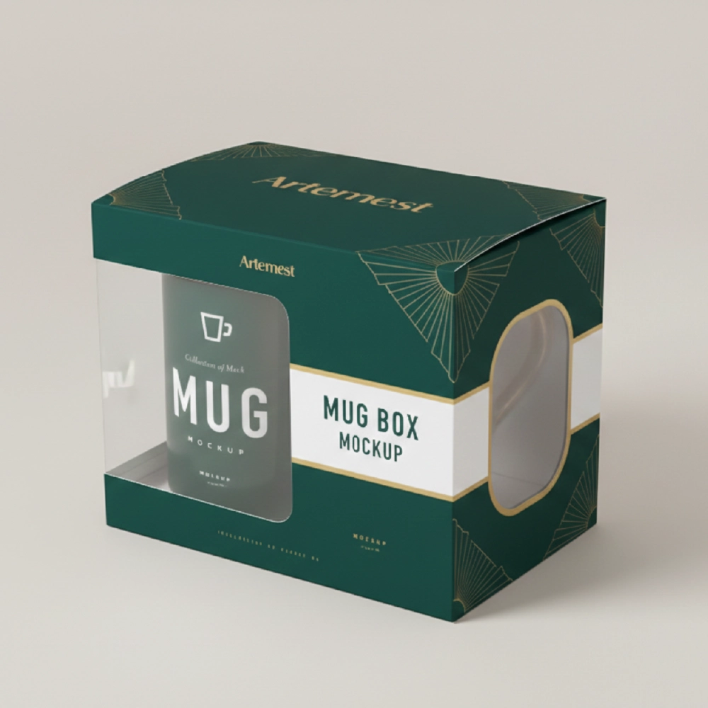 Custom Mug Packaging Boxes