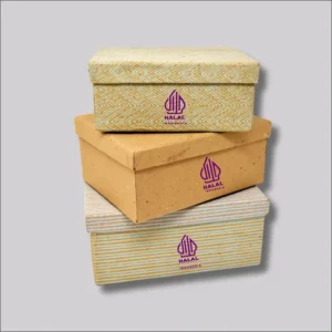 Custom Linen Cardboard Boxes