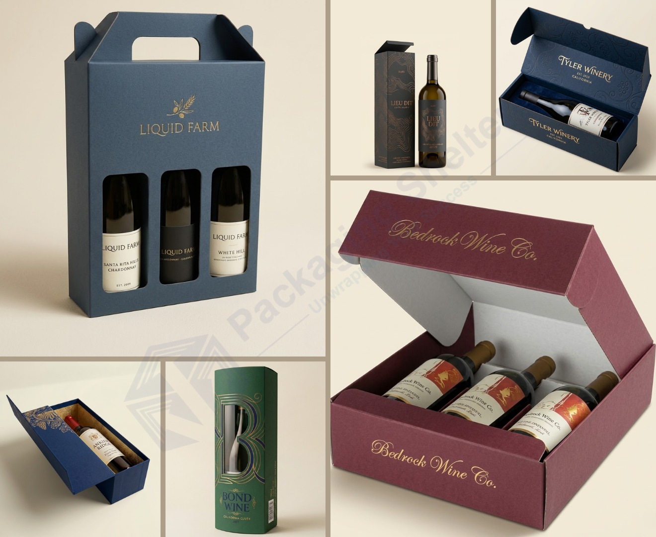 Custom Wine Bottle Packaging