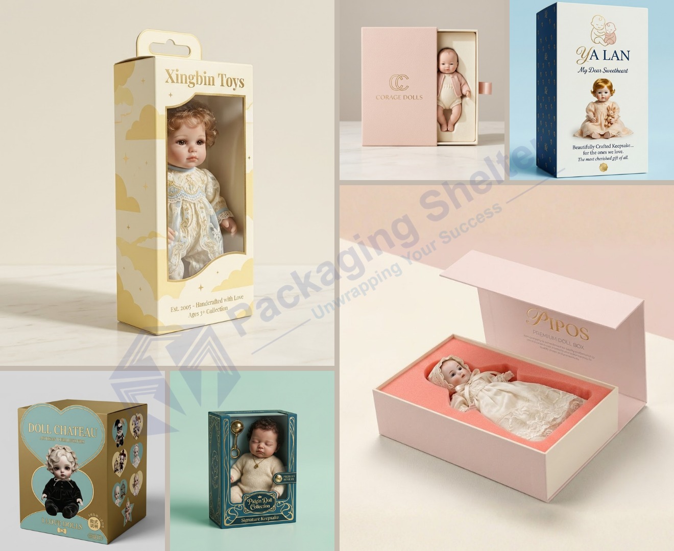 Premium Baby Doll Packaging Concept