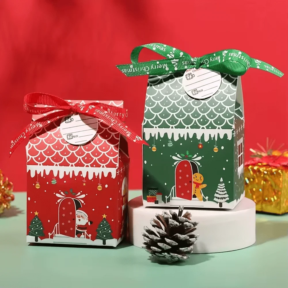Custom Christmas Boxes with Festive Design