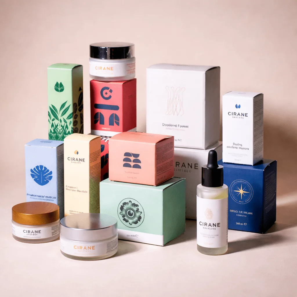 Luxury Skin Care Product Packaging